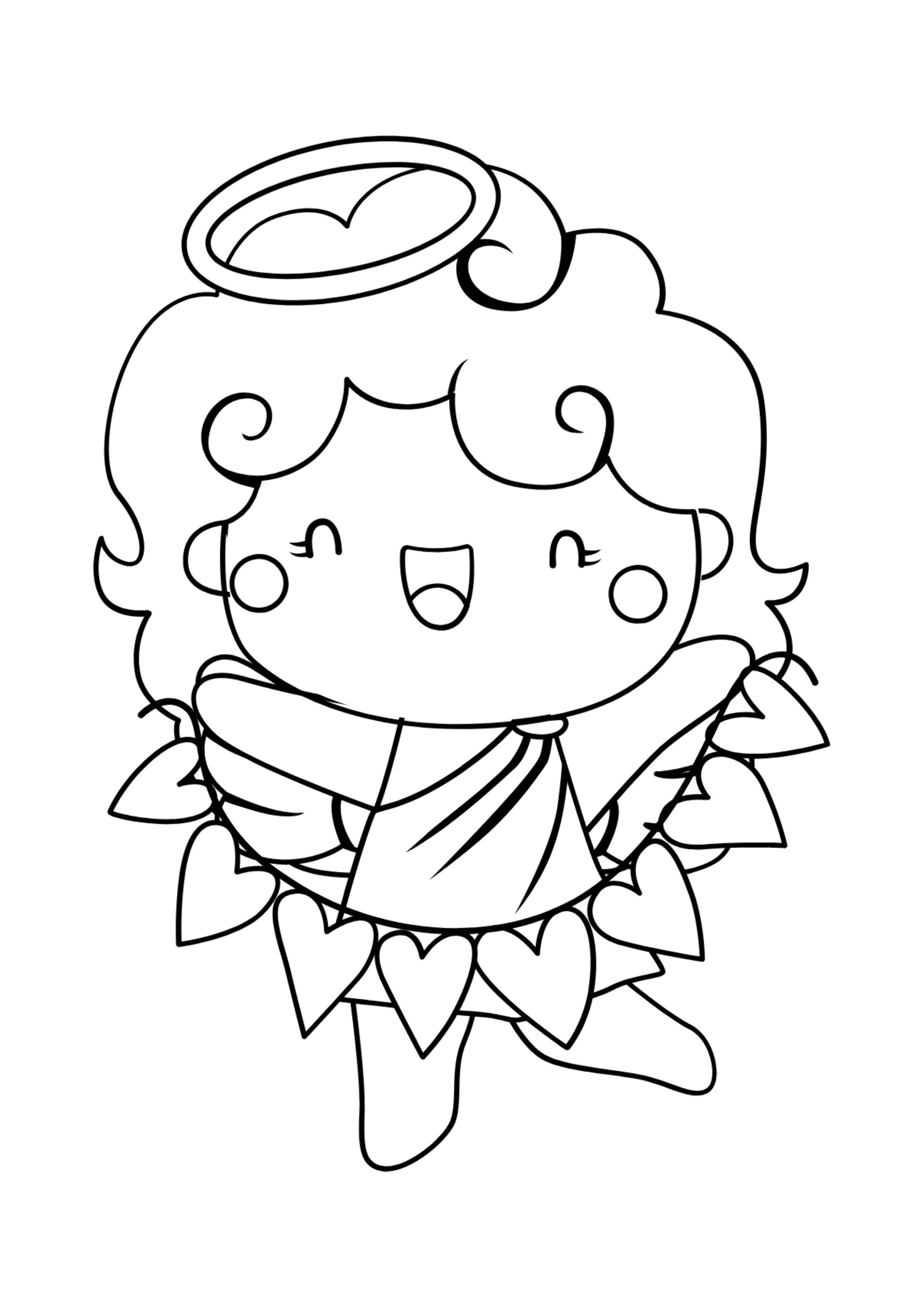 Angels Coloring Pages – 020