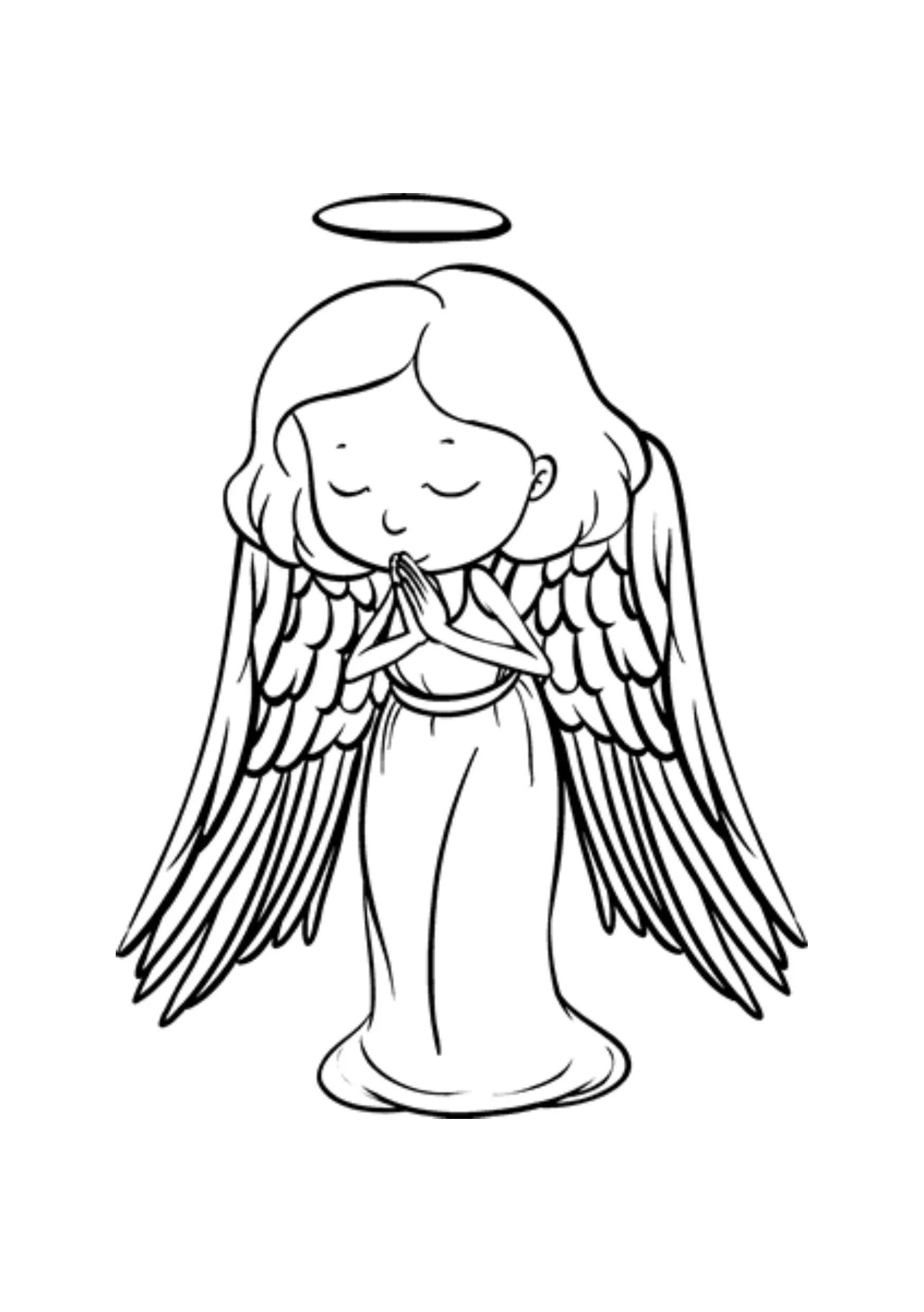 Angels Coloring Pages – 021