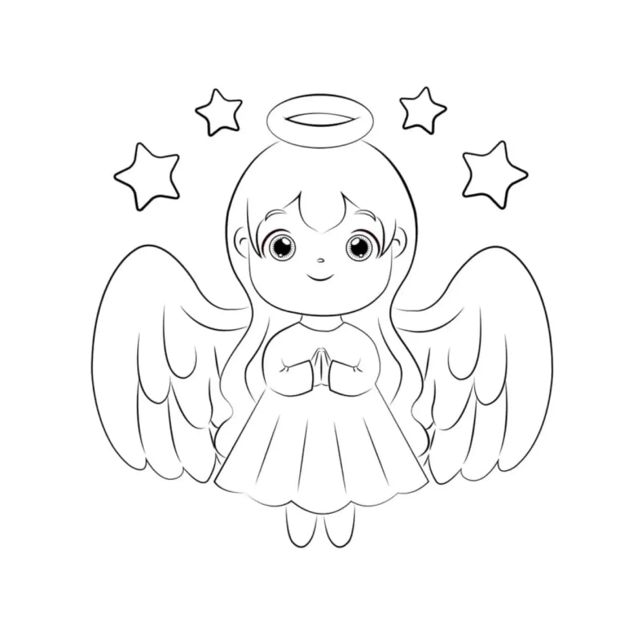 Angels Coloring Pages – 040