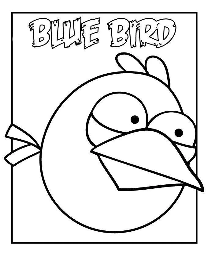 Angry Birds Coloring Pages – 003