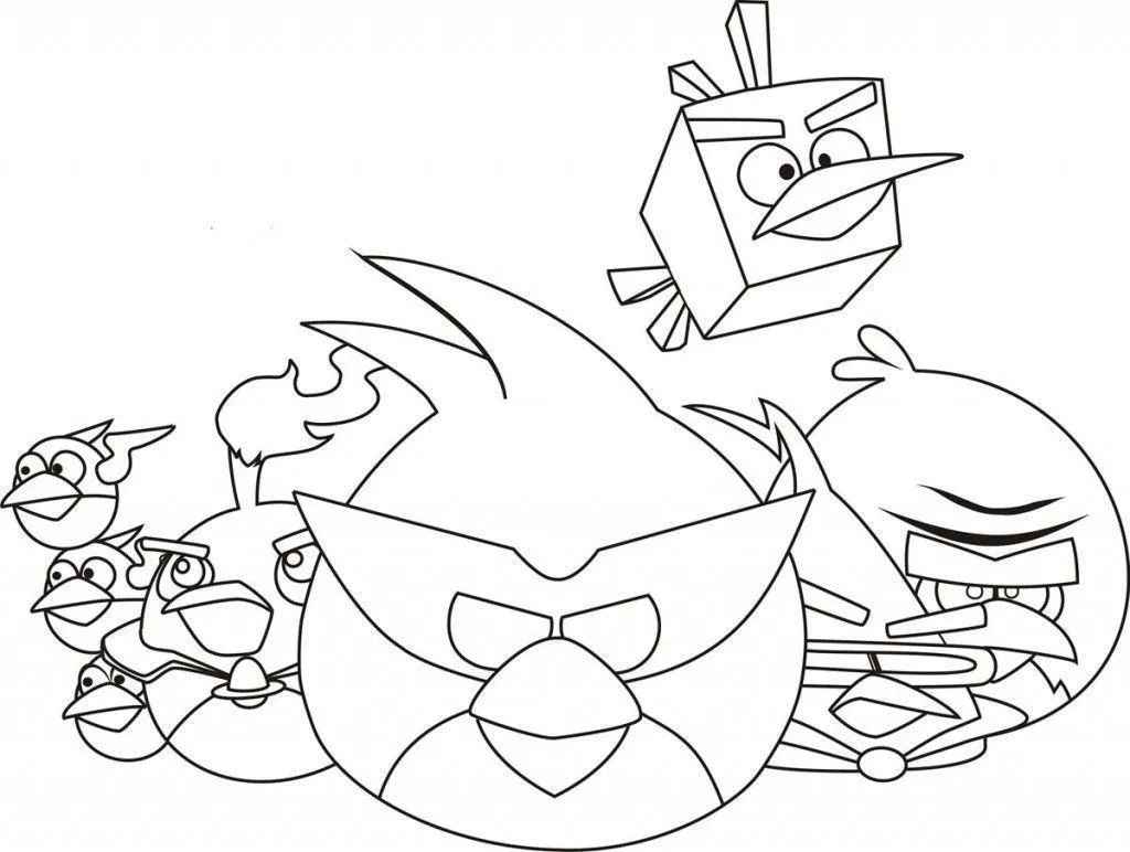 Angry Birds Coloring Pages – 018