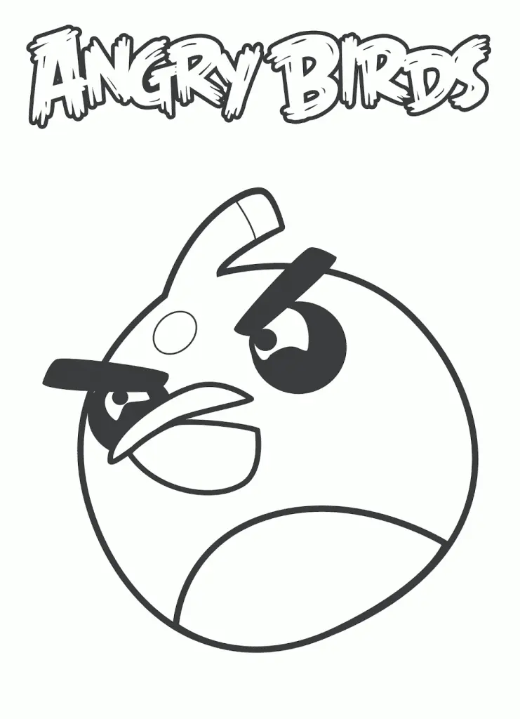 Angry Birds Coloring Pages – 024