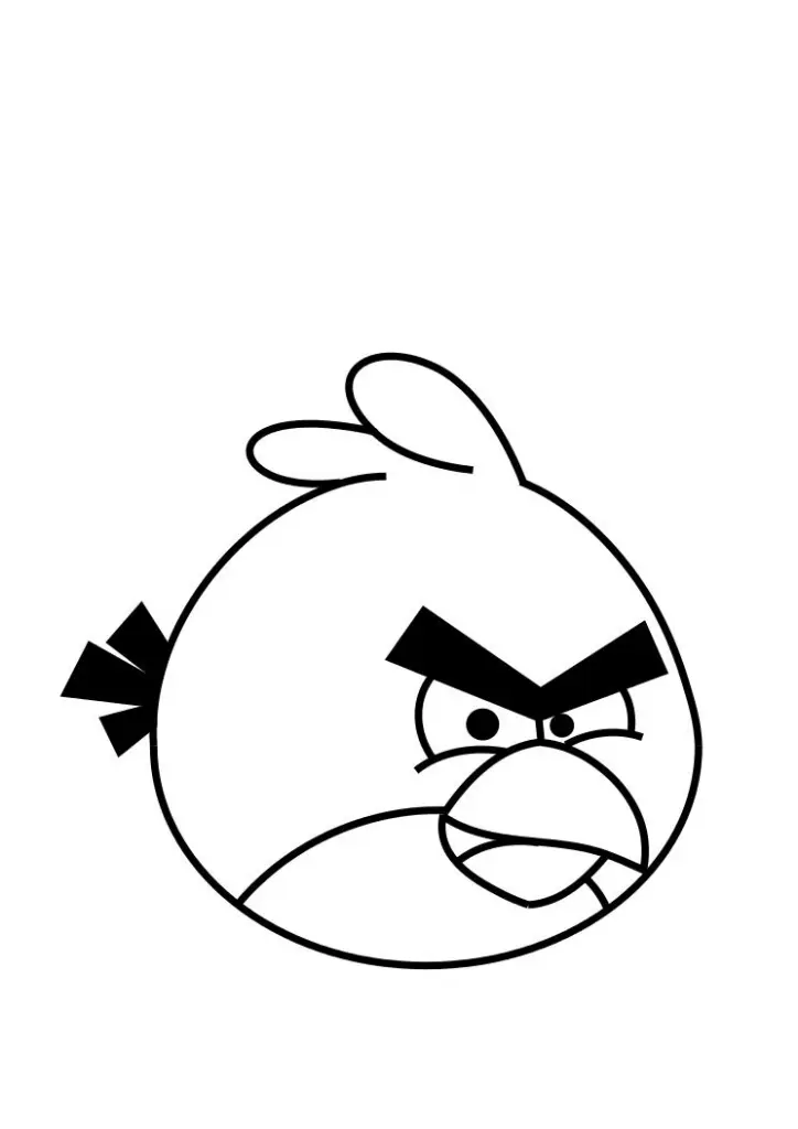 Angry Birds Coloring Pages – 025