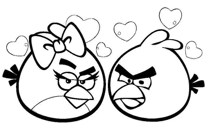 Angry Birds Coloring Pages – 029
