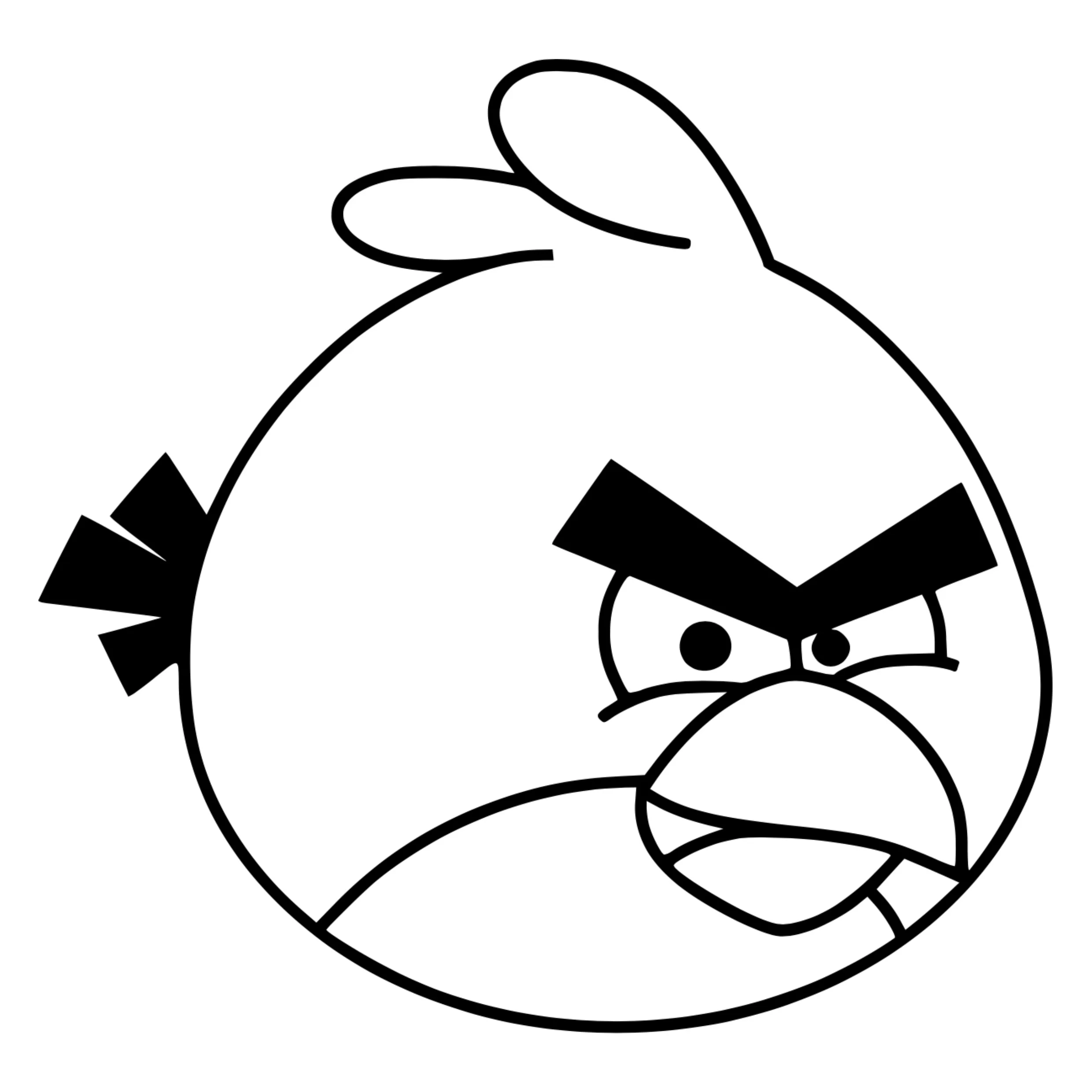 Angry Birds Coloring Pages – 032