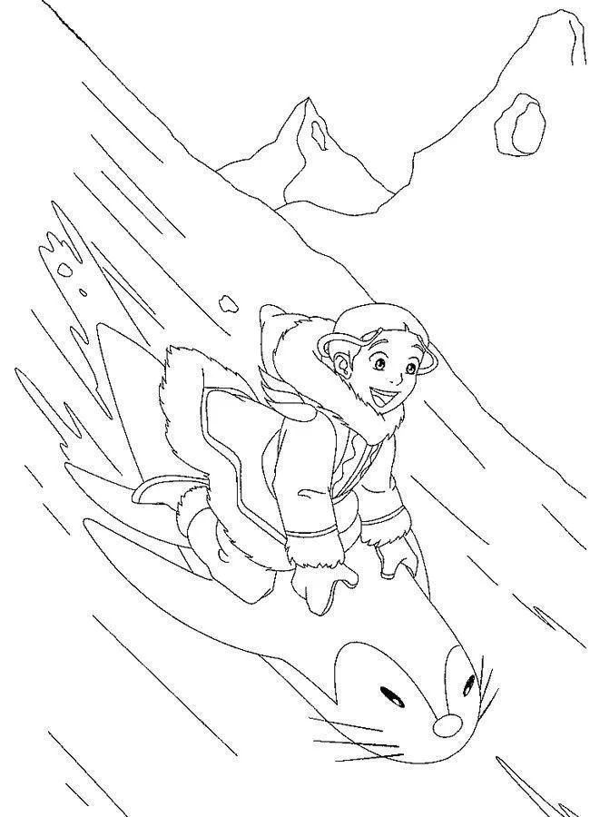 Anime Coloring Pages – 005