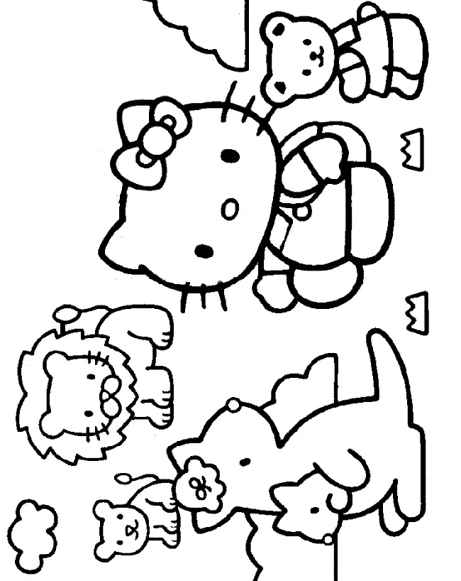 Anime Coloring Pages – 044