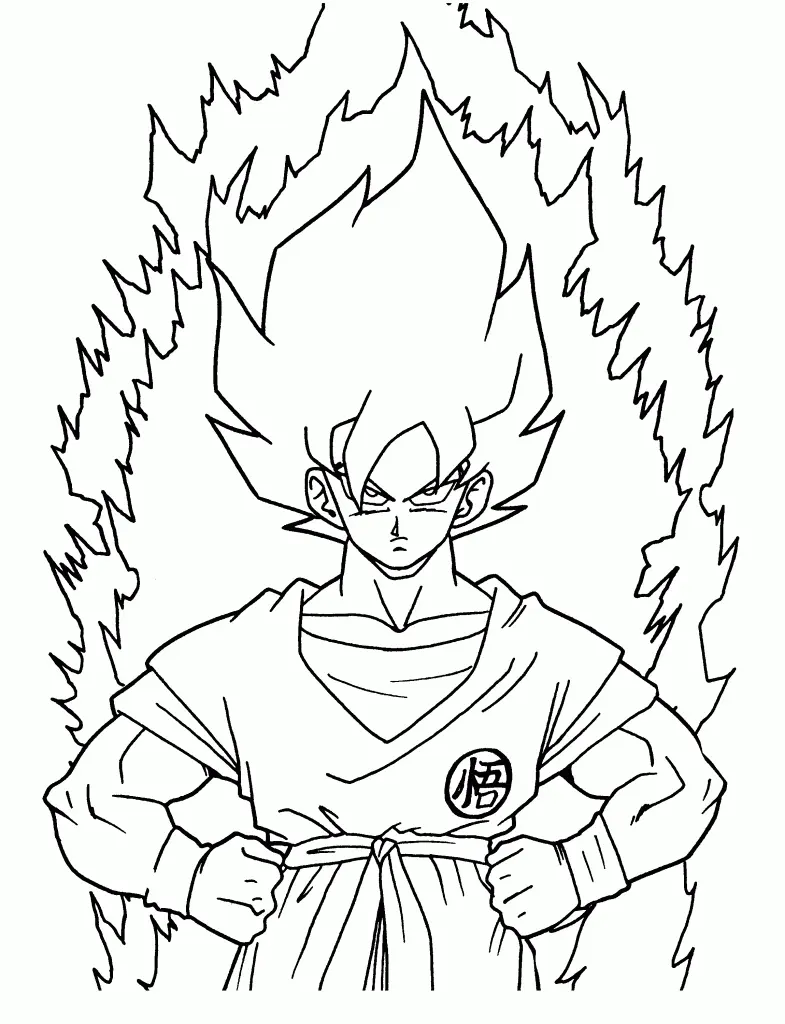 Anime Coloring Pages – 099