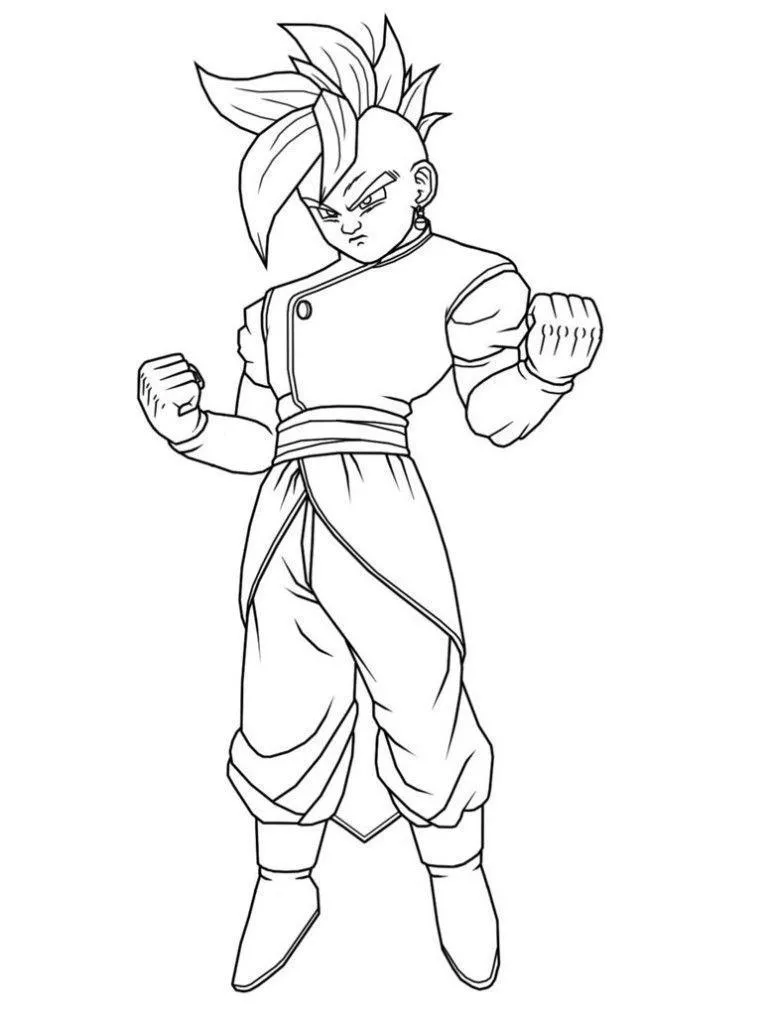 Anime Coloring Pages – 100