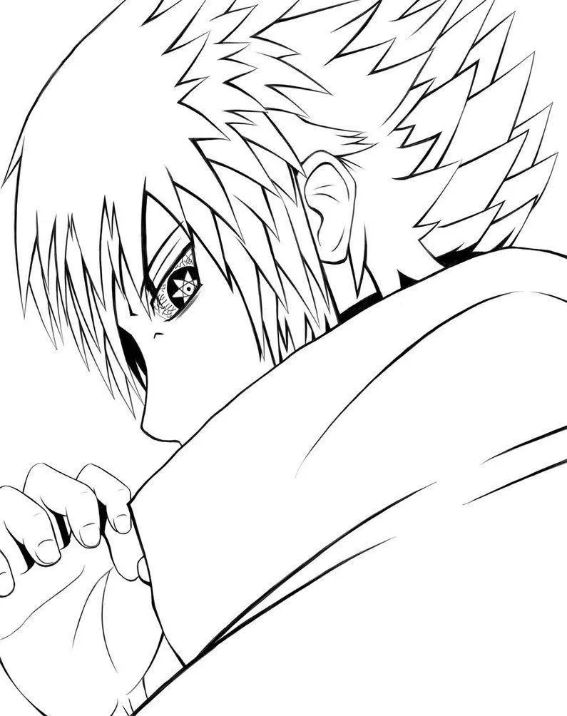 Anime Coloring Pages – 105