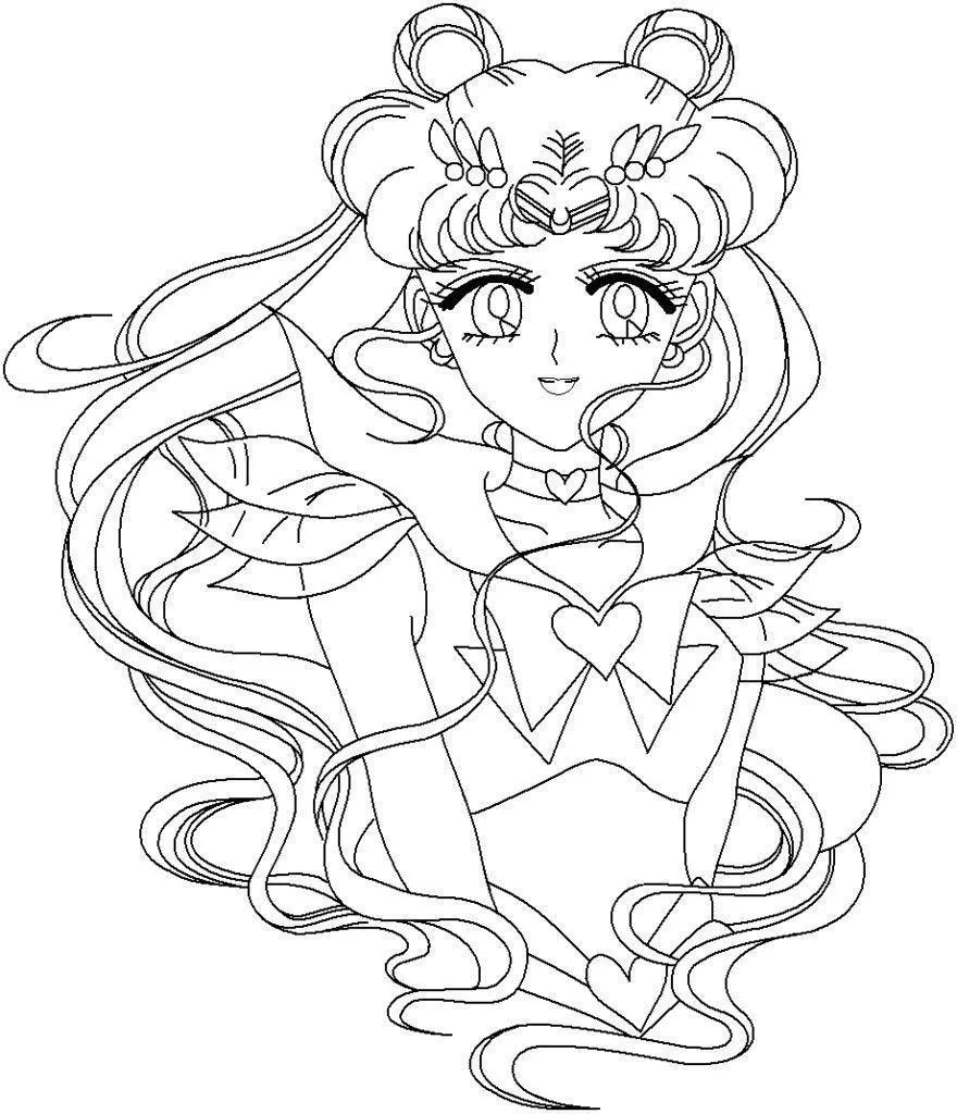 Anime Coloring Pages – 138