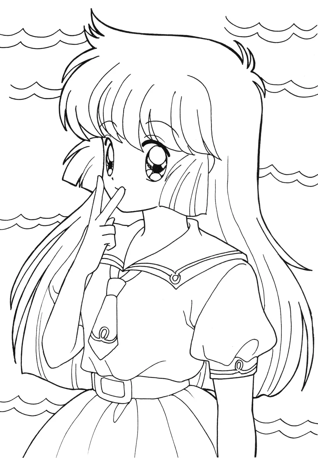 Anime Coloring Pages – 169