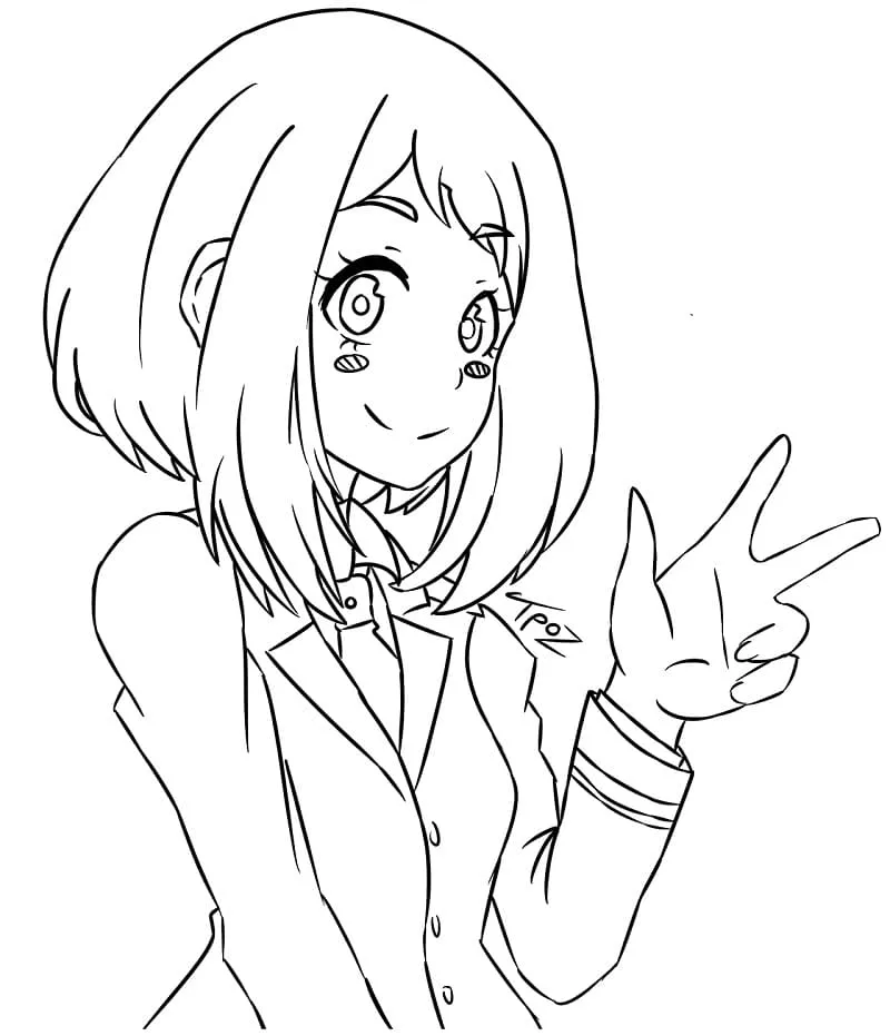 Anime Coloring Pages – 171