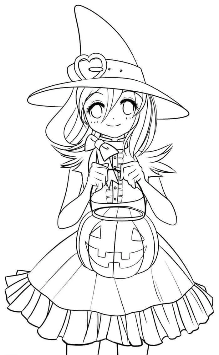 Anime Coloring Pages – 172