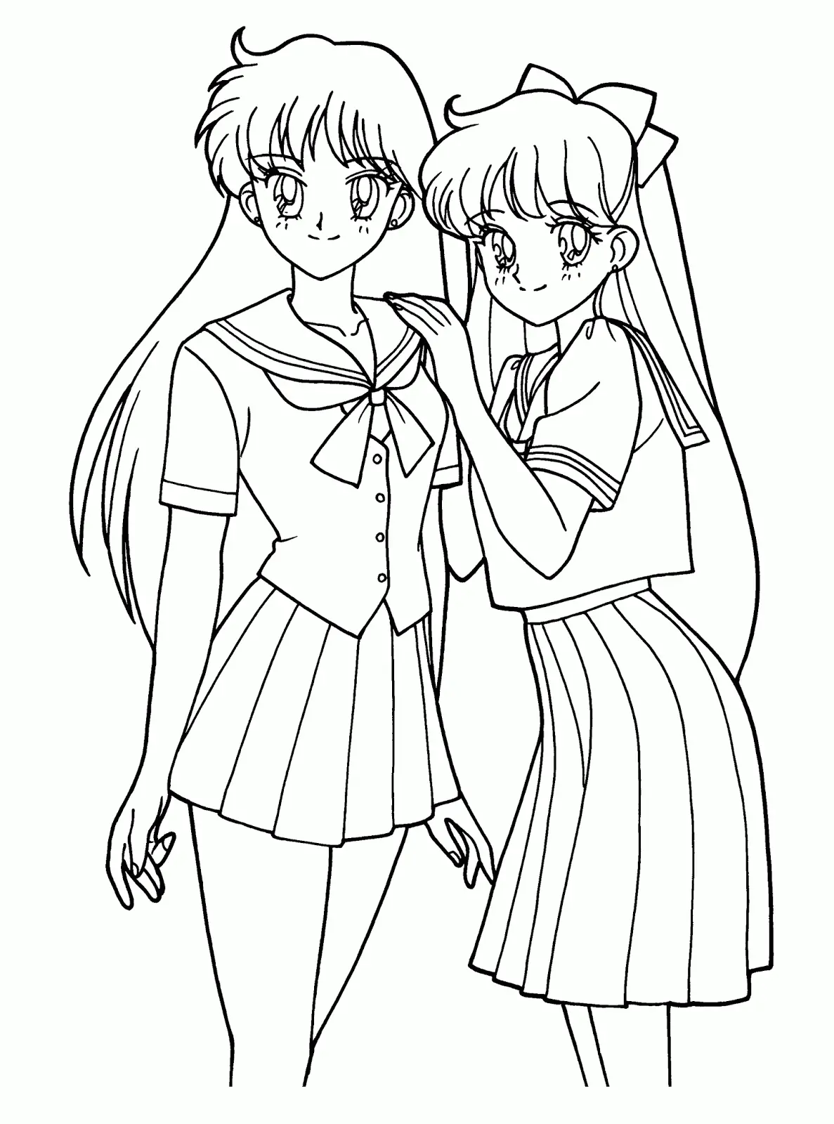Anime Coloring Pages – 176