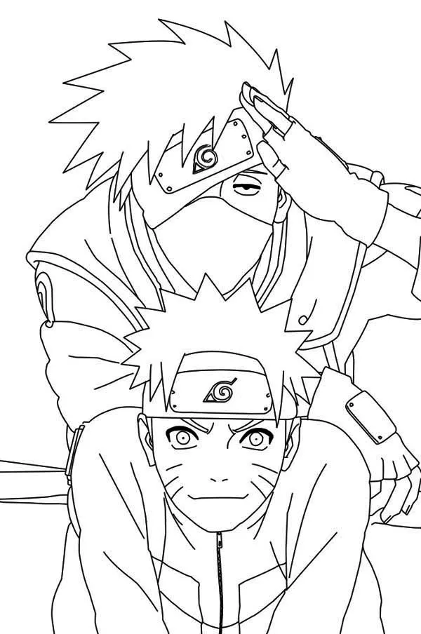 Anime Coloring Pages – 177