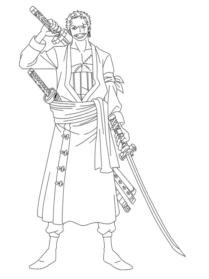 Anime Coloring Pages – 217