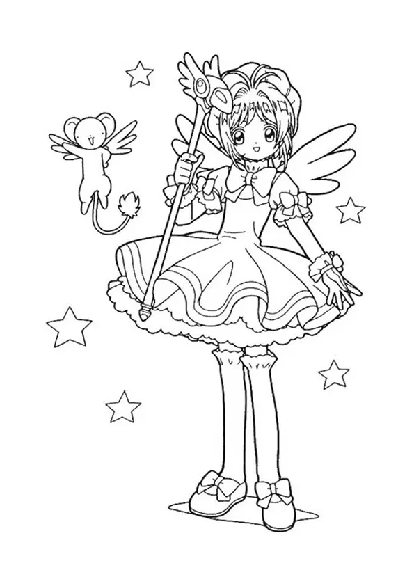 Anime Coloring Pages – 261