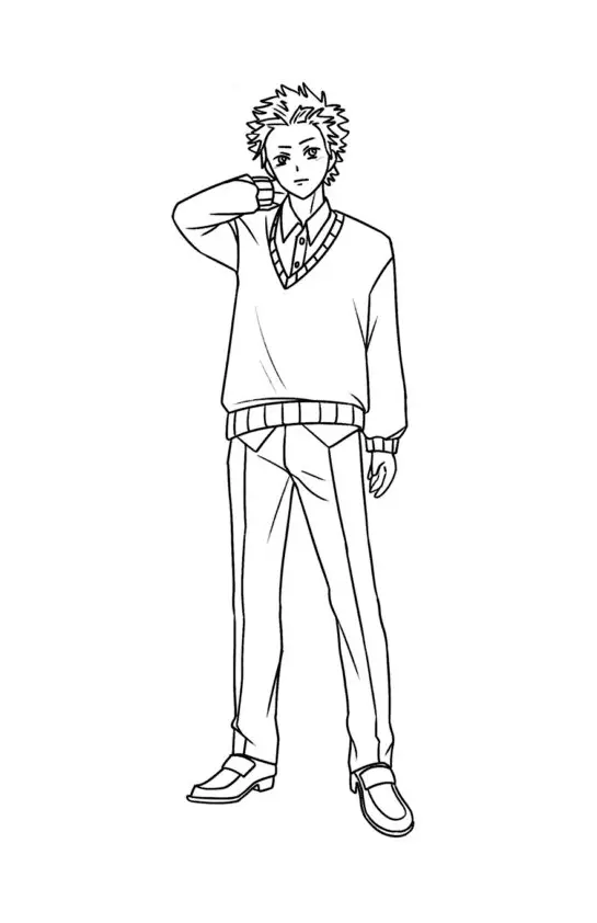 Anime Coloring Pages – 278