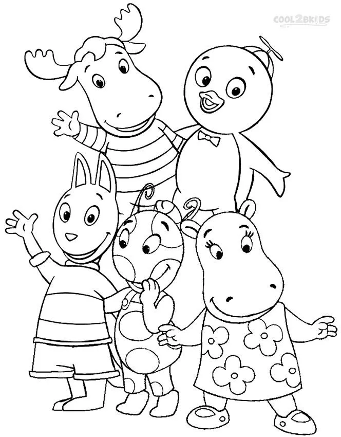 Backyardigans Coloring Pages – 003