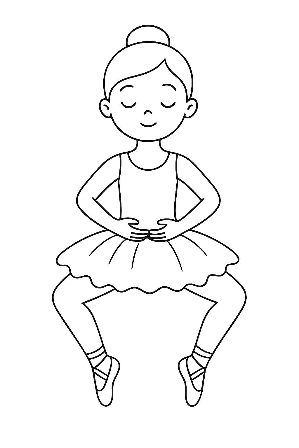 Ballerina Coloring Pages – 021