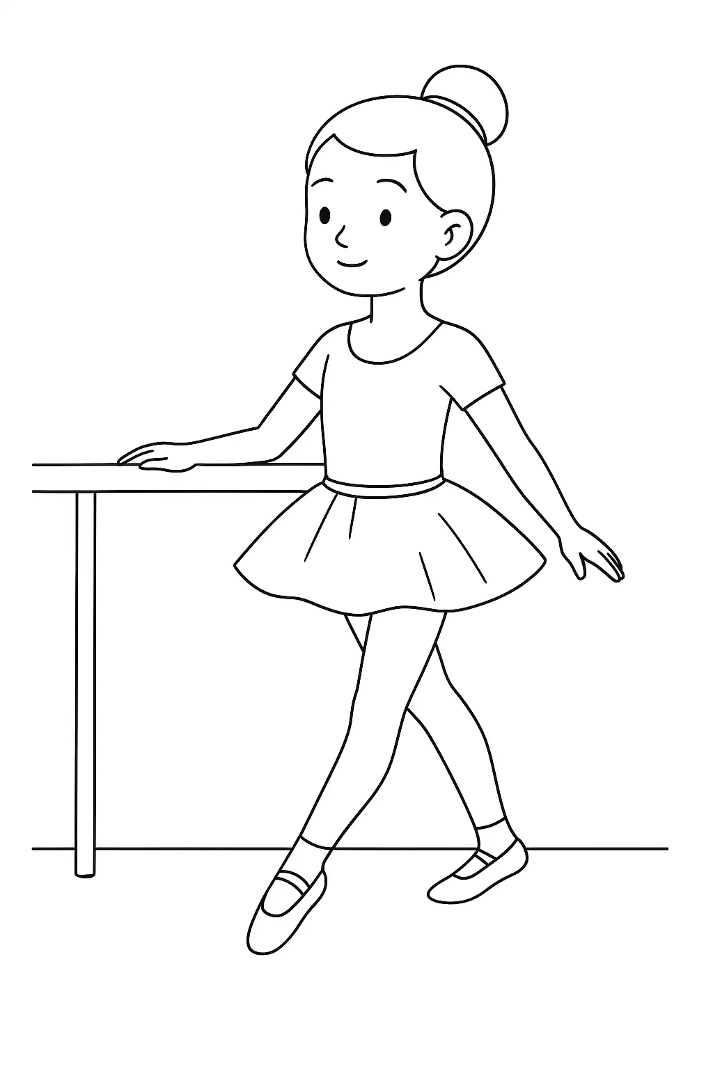 Ballerina Coloring Pages – 027