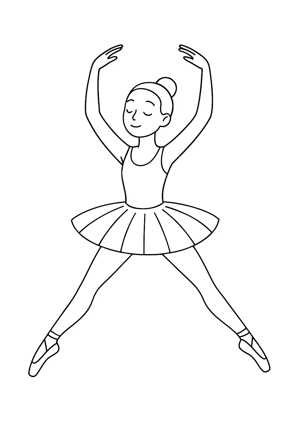 Ballerina Coloring Pages – 030