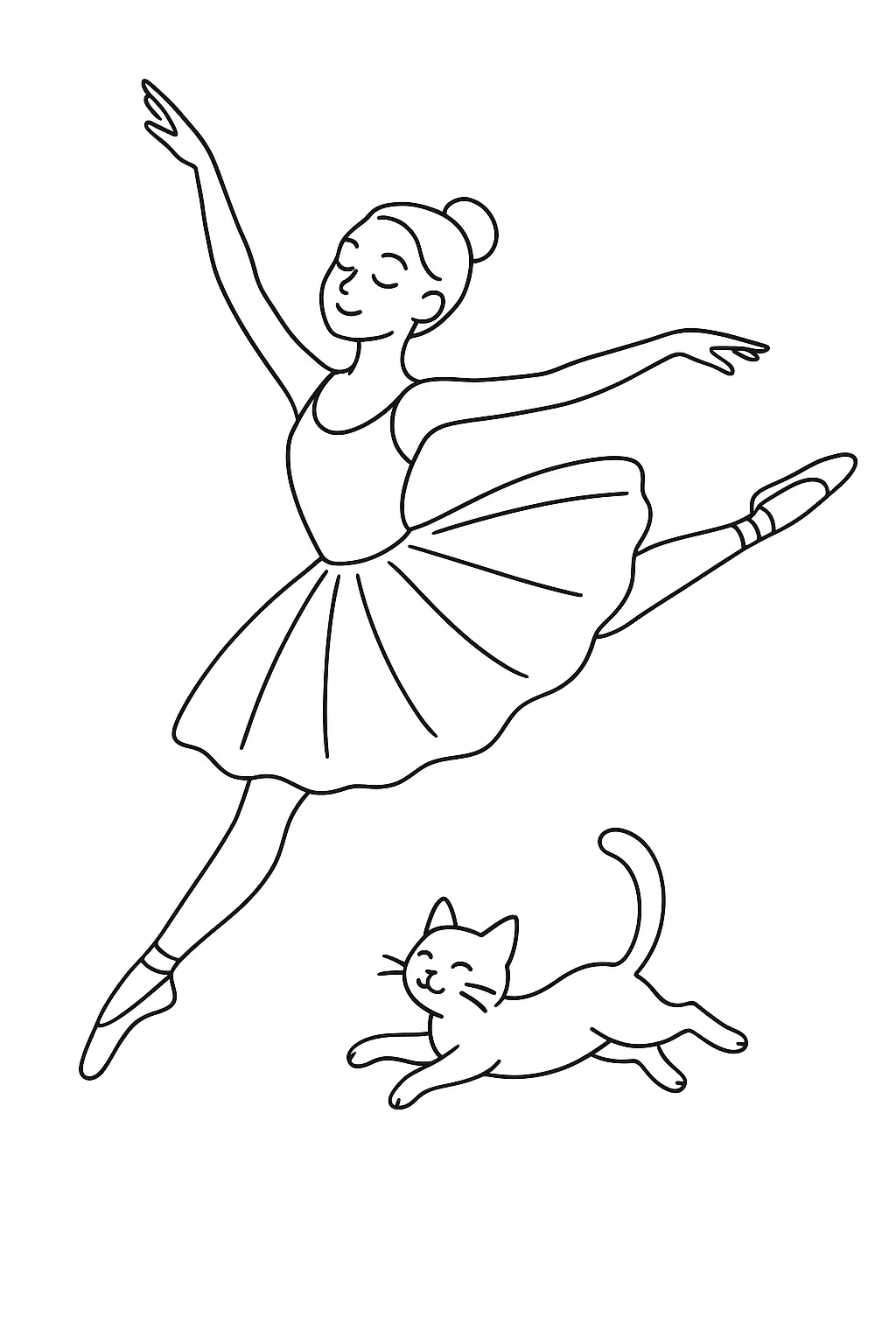 Ballerina Coloring Pages – 031