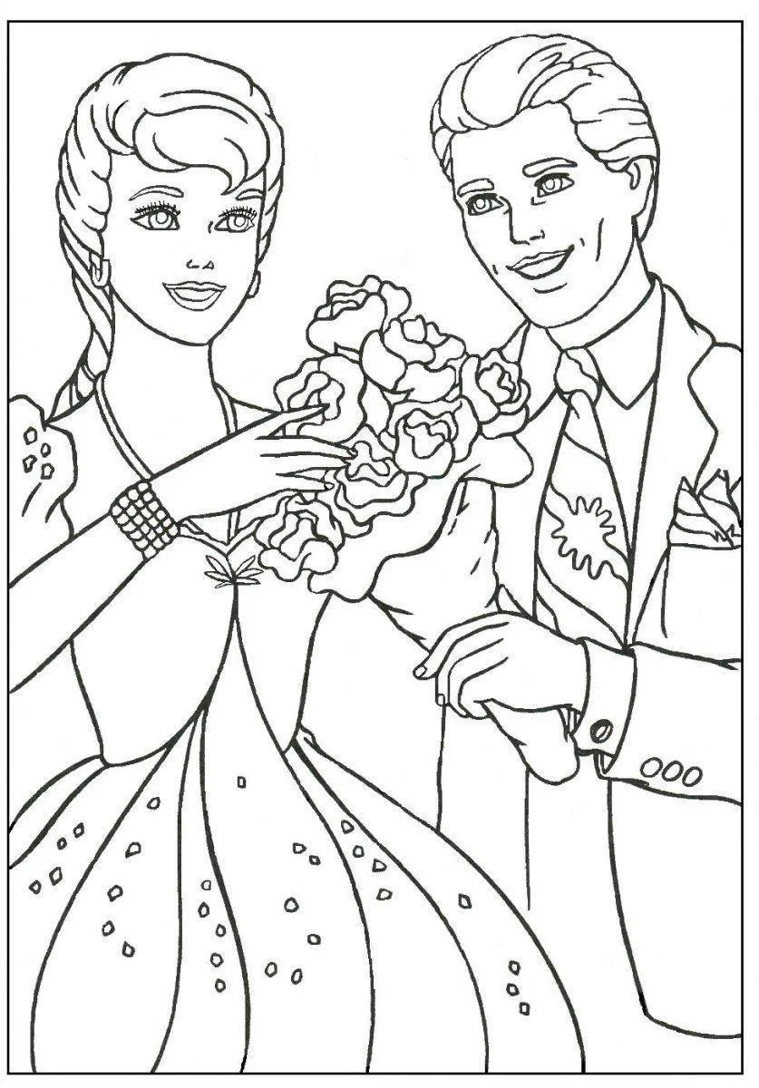 Barbie Coloring Pages – 007