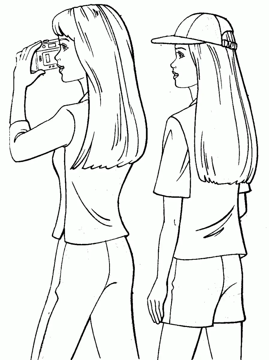 Barbie Coloring Pages – 011
