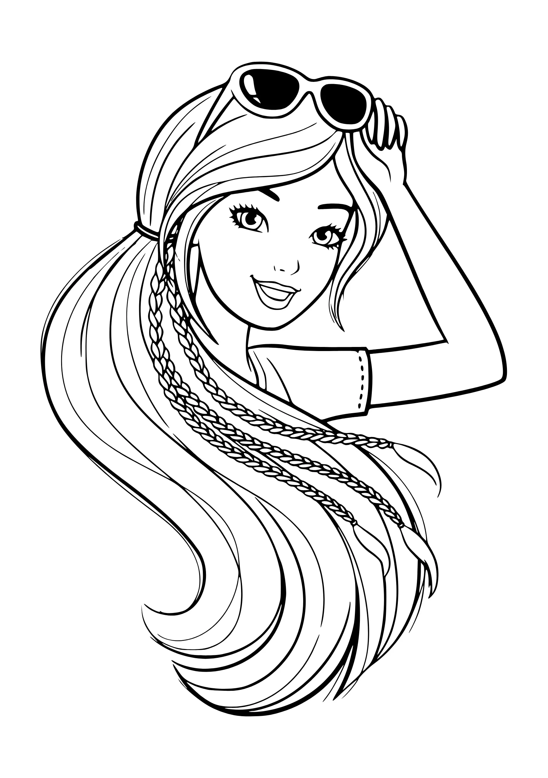 Barbie Coloring Pages – 031
