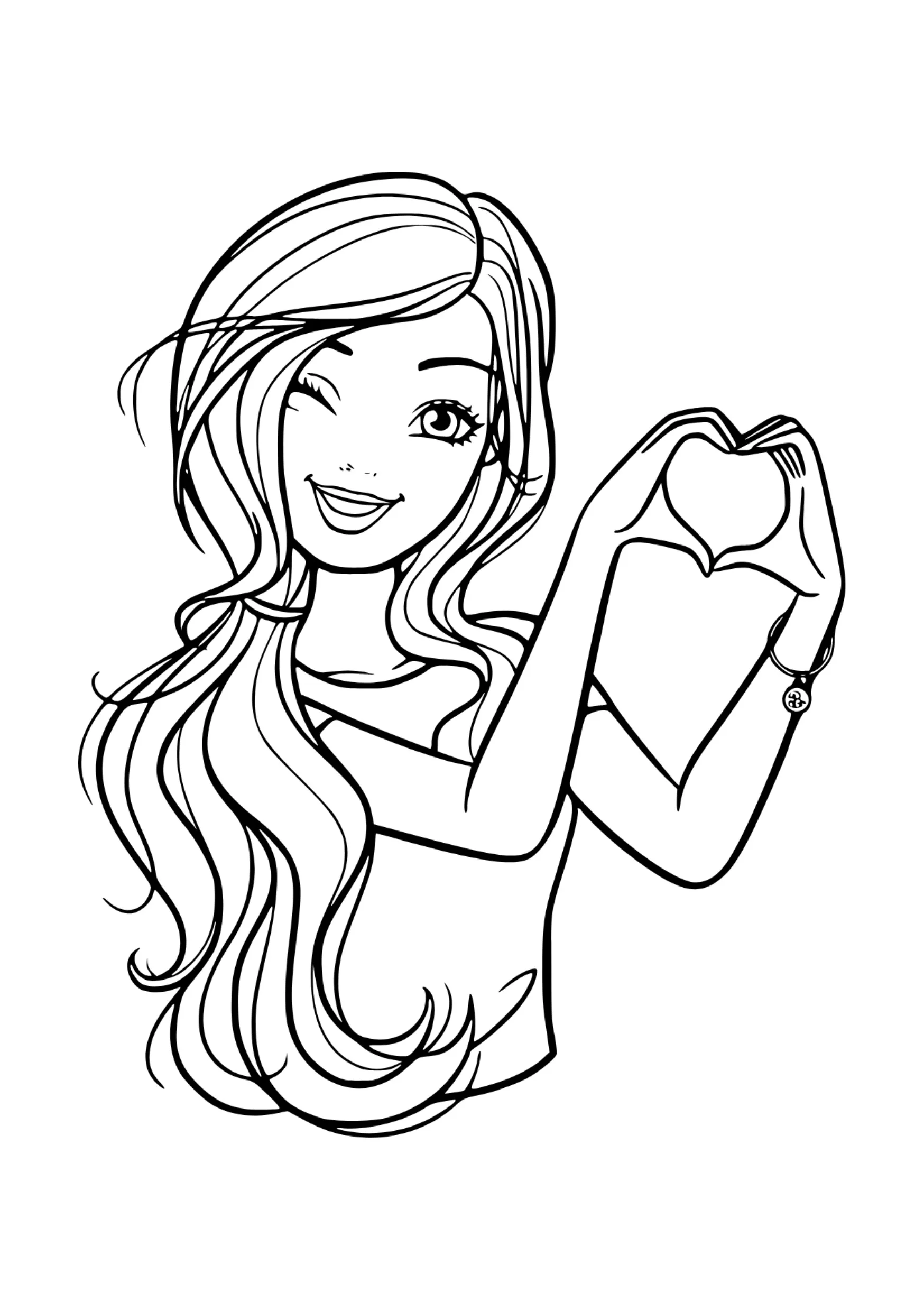 Barbie Coloring Pages – 033