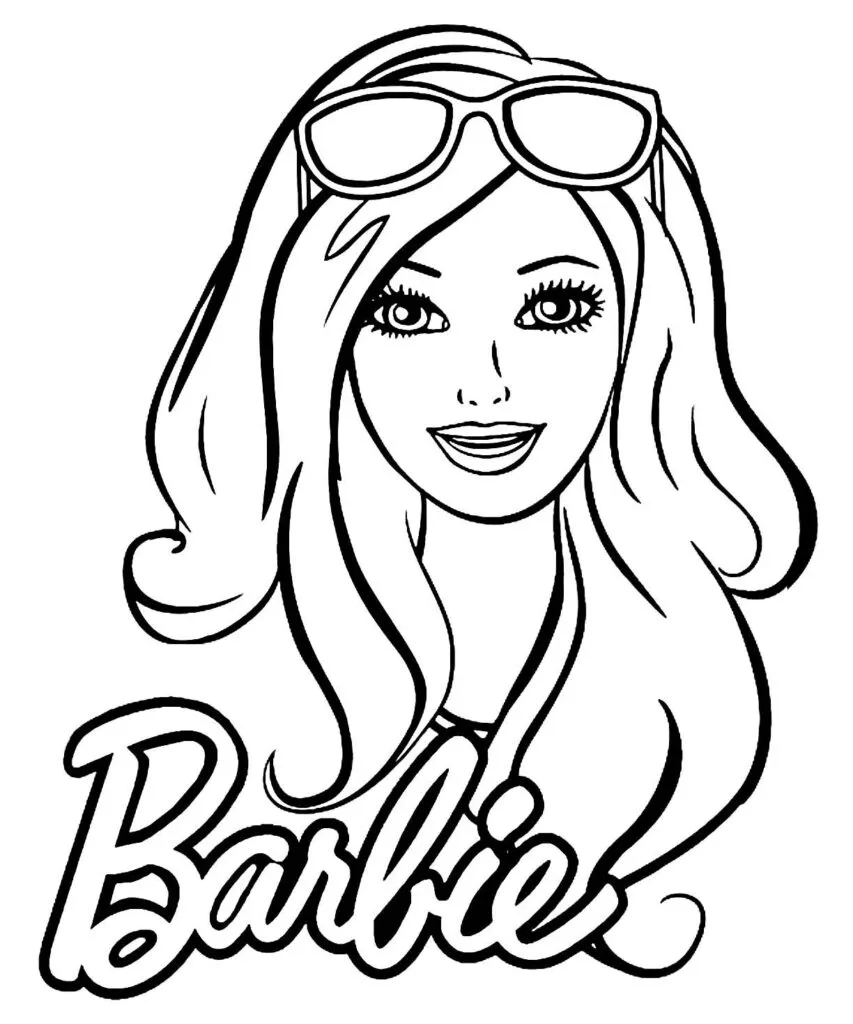 Barbie Coloring Pages – 036