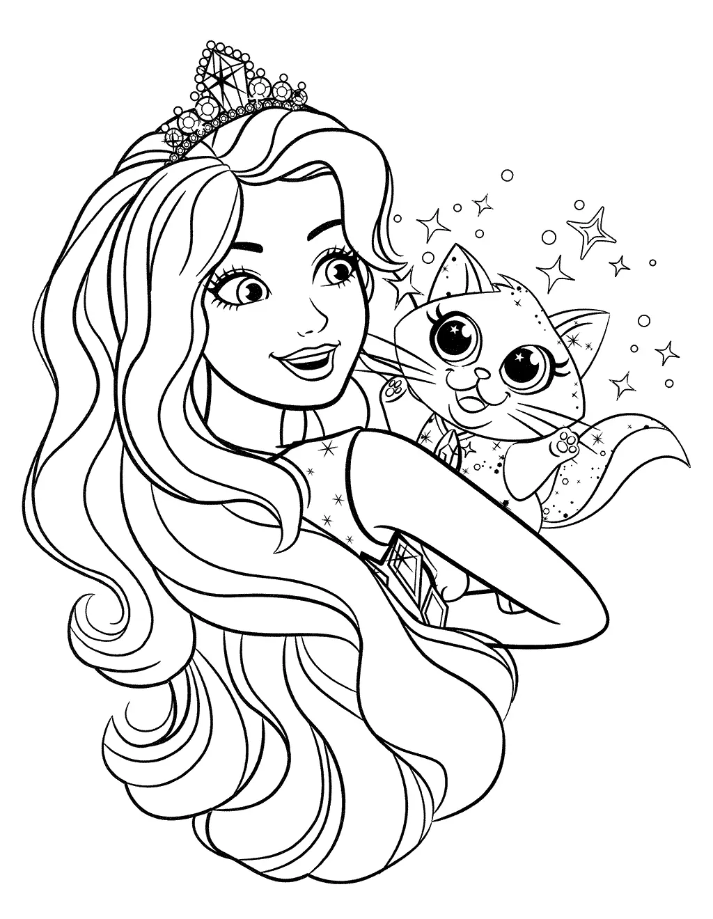 Barbie Coloring Pages – 037