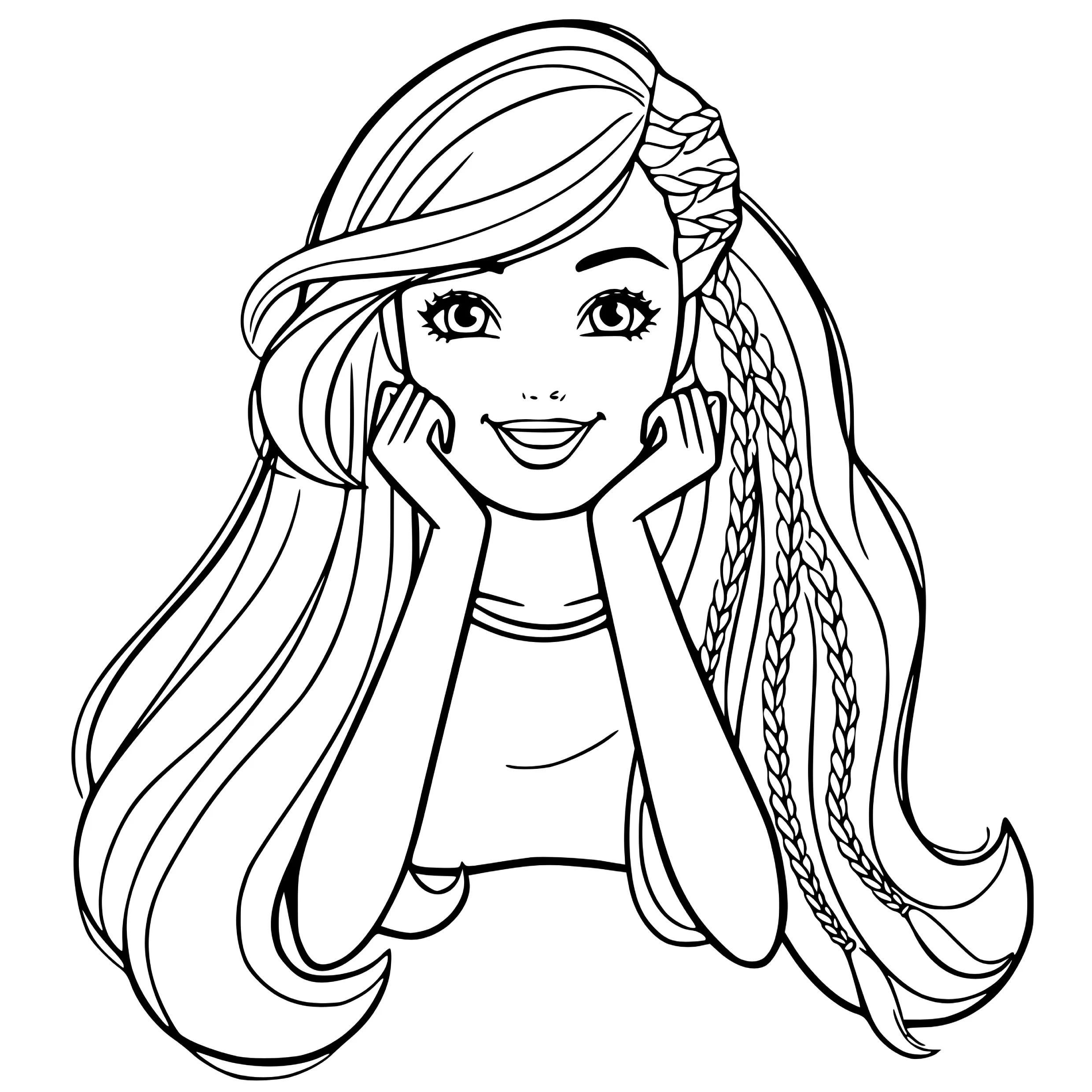 Barbie Coloring Pages – 041