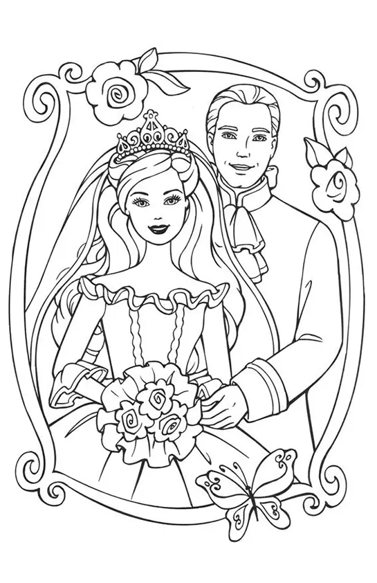 Barbie Coloring Pages – 059