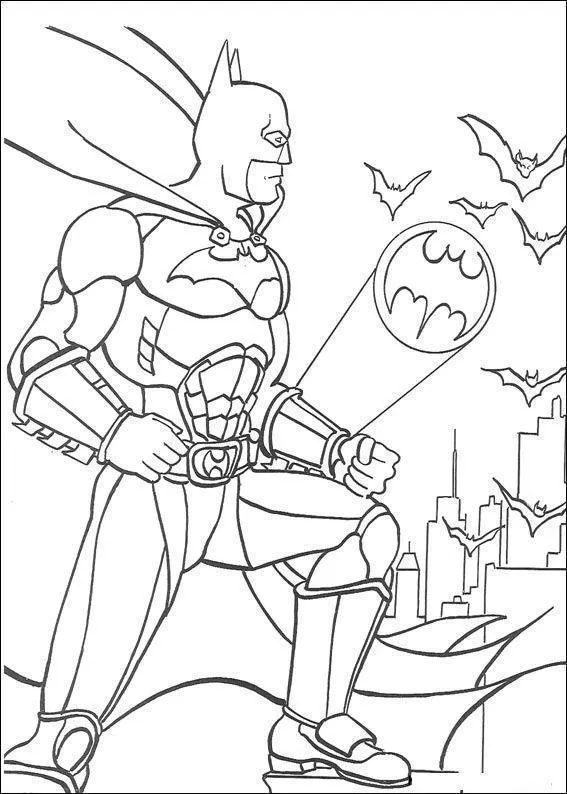 Batman Coloring Pages – 002