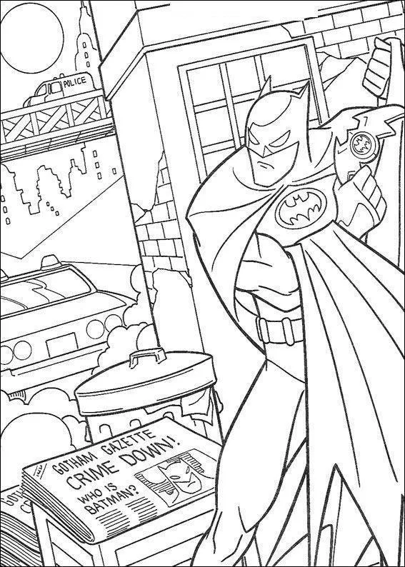 Batman Coloring Pages – 015
