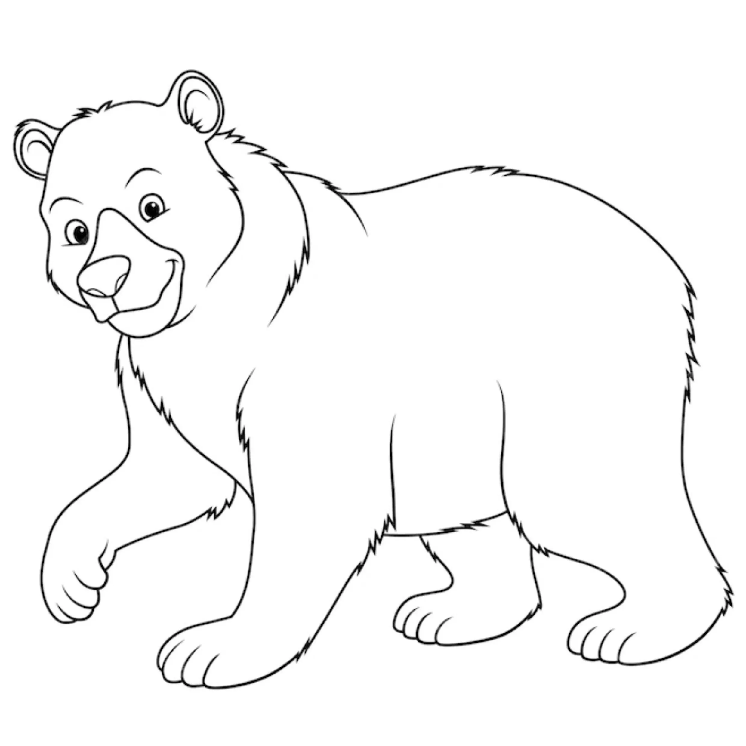 Bears Coloring Pages – 018