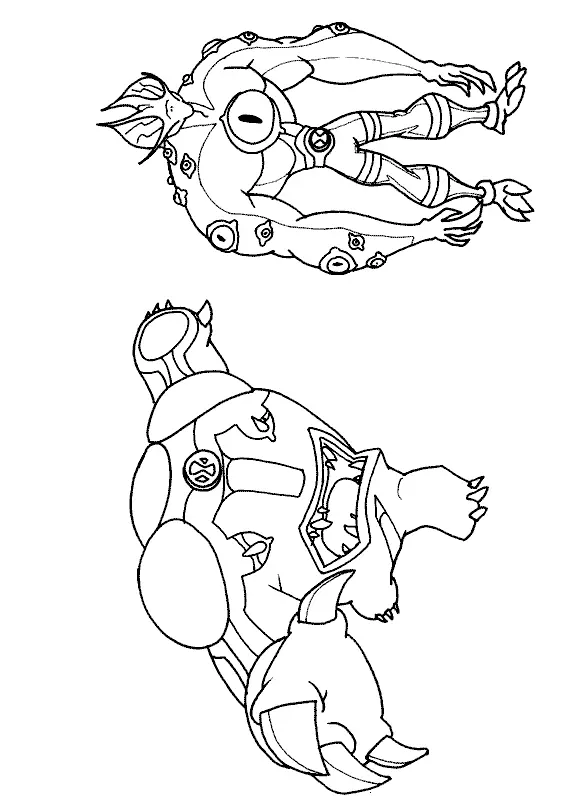 Ben 10 Coloring Pages – 002