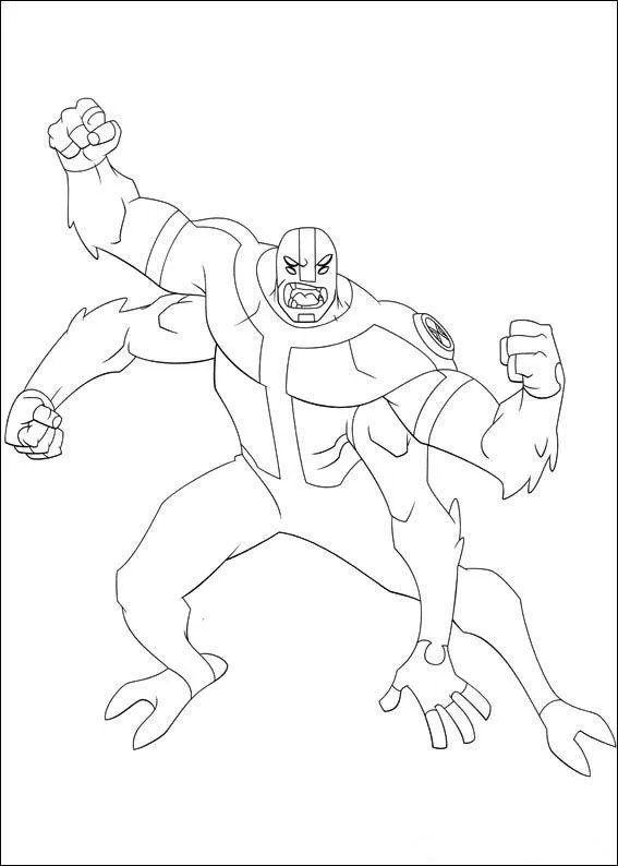 Ben 10 Coloring Pages – 006