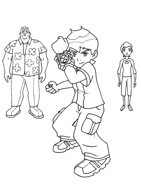 Ben 10 Coloring Pages – 016