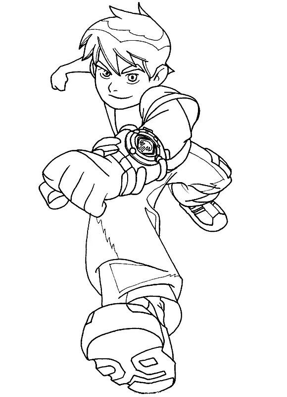 Ben 10 Coloring Pages – 019