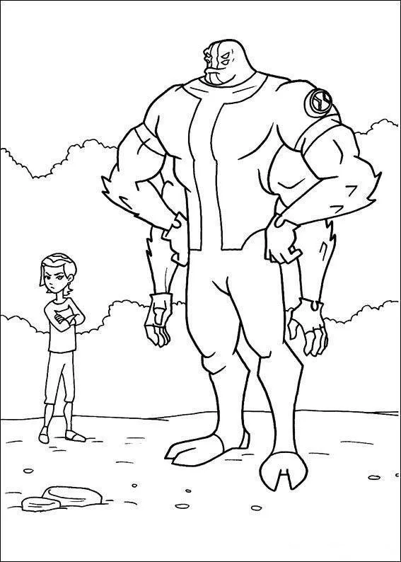 Ben 10 Coloring Pages – 022