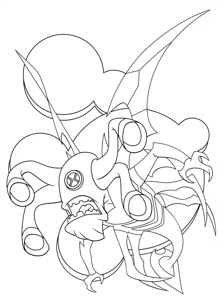 Ben 10 Coloring Pages – 024