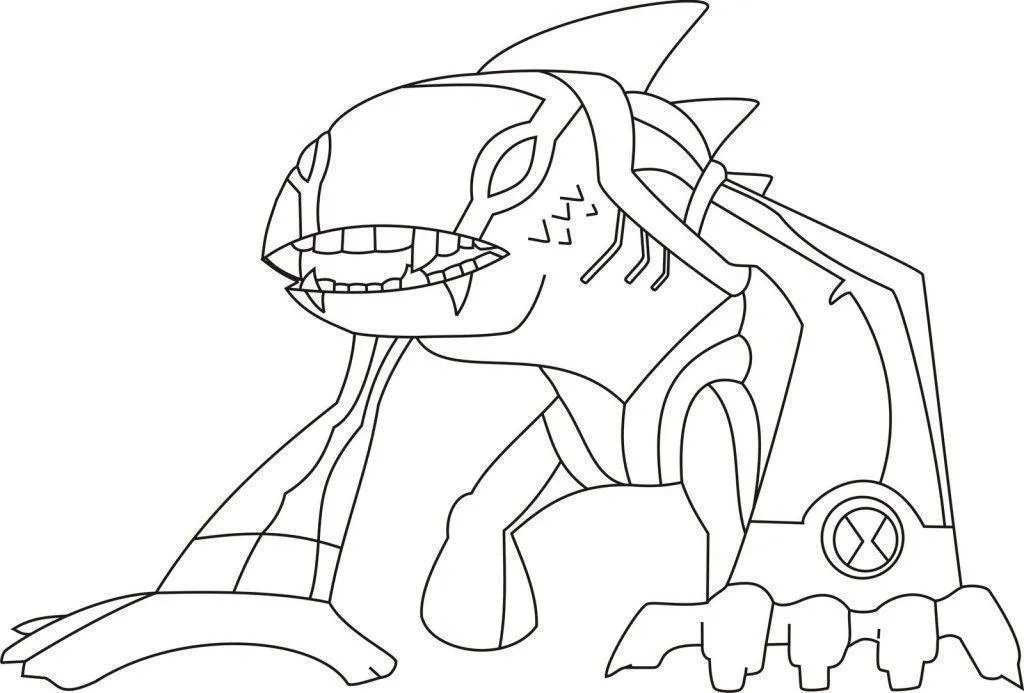Ben 10 Coloring Pages – 029