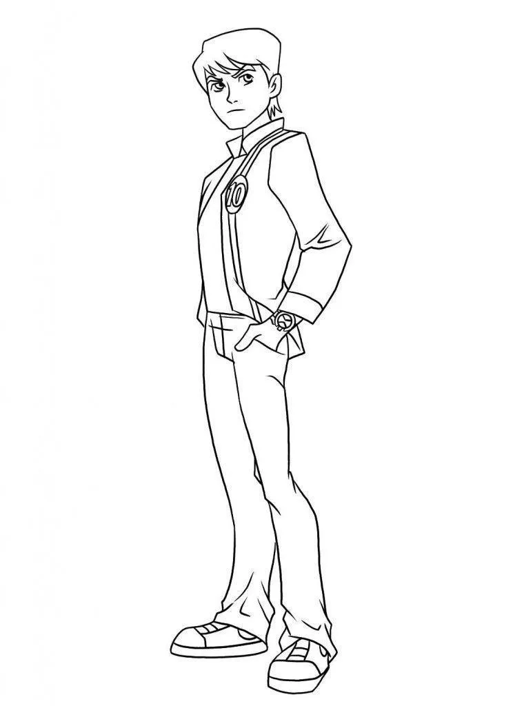 Ben 10 Coloring Pages – 034