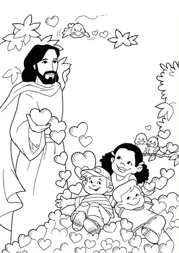 Biblical Coloring Pages – 009