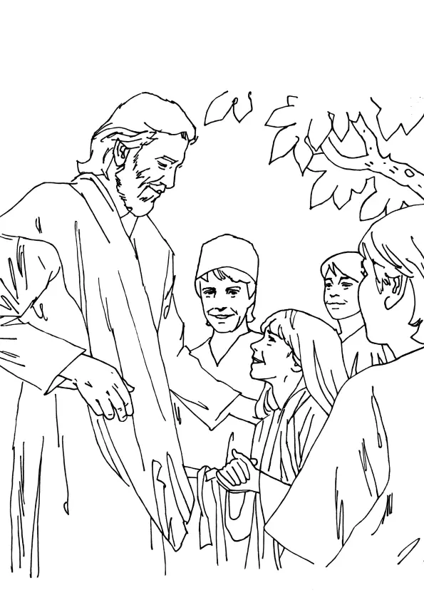 Biblical Coloring Pages – 014