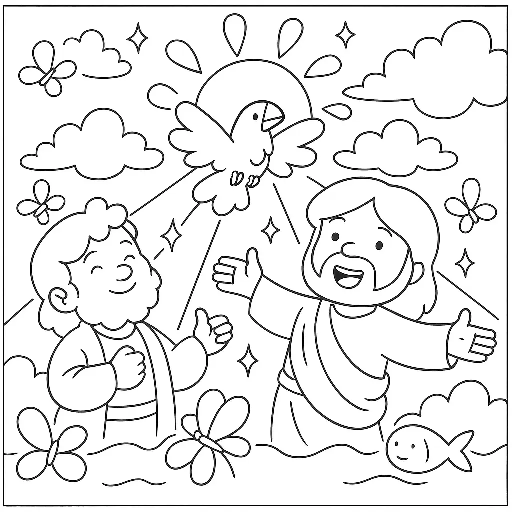 Biblical Coloring Pages – 025